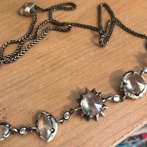 Kendra Scott Antique Silver Necklace